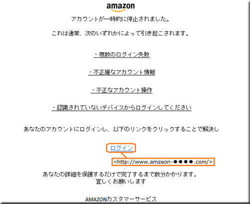 Amazon フィッシングメール フィッシングサイト 偽メール 偽サイト