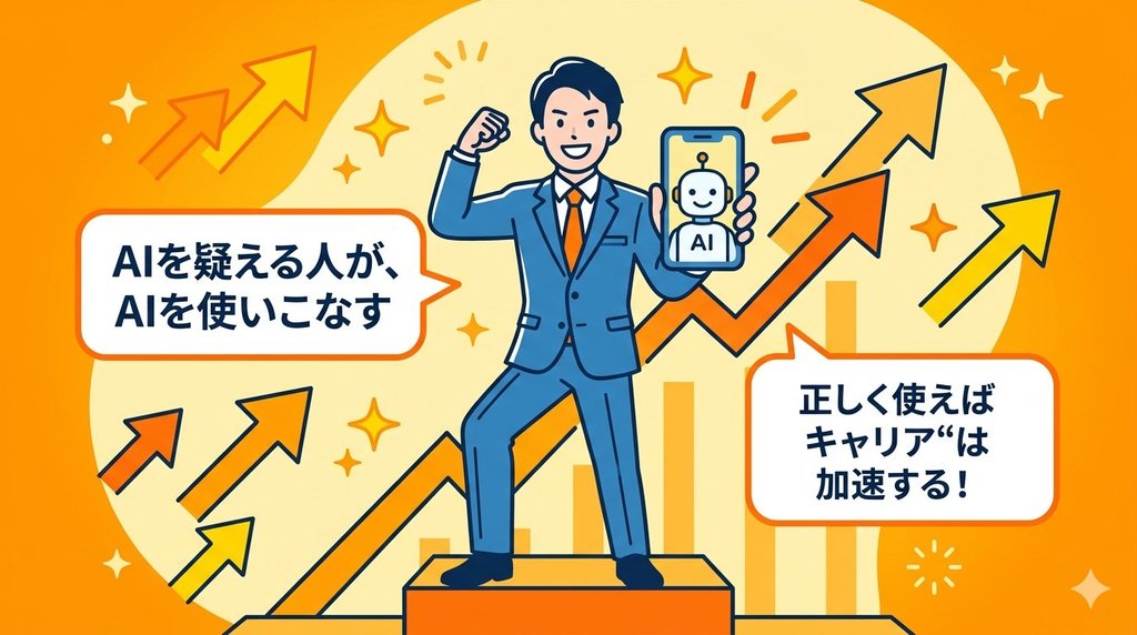 AIを疑える人がAIを使いこなす。正しく使えばキャリアは加速するというメッセージ