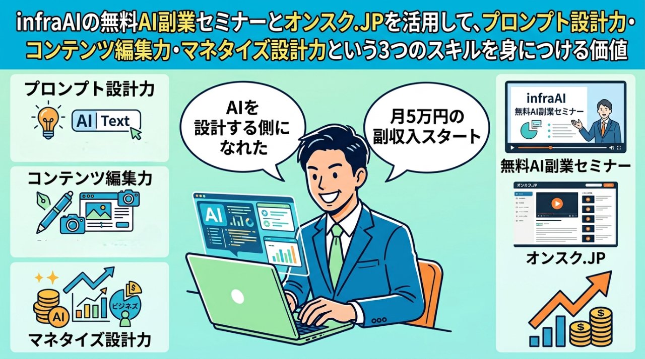 行動した人だけがAIを使いこなす側になれる理想の未来