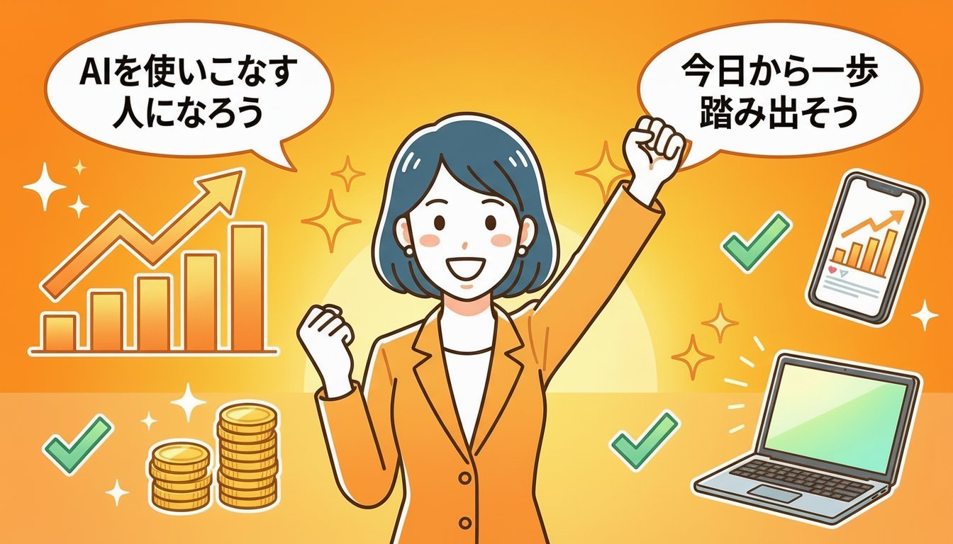 AIを使いこなして理想の未来を手に入れたビジネスパーソン