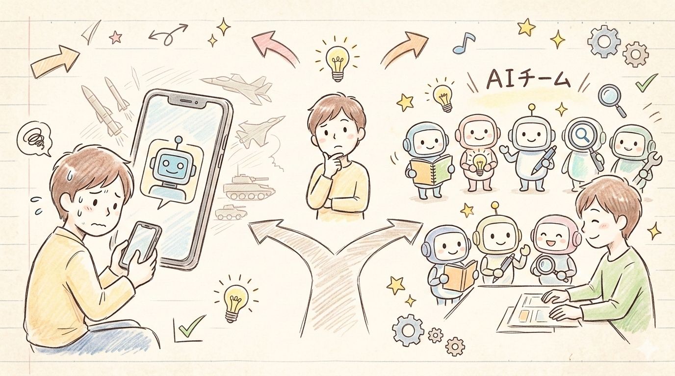 AI環境の再定義と理想の相棒選び