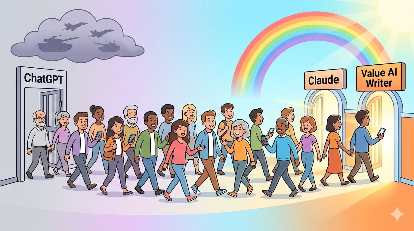 ChatGPTからClaudeや特化型AIへの大移動