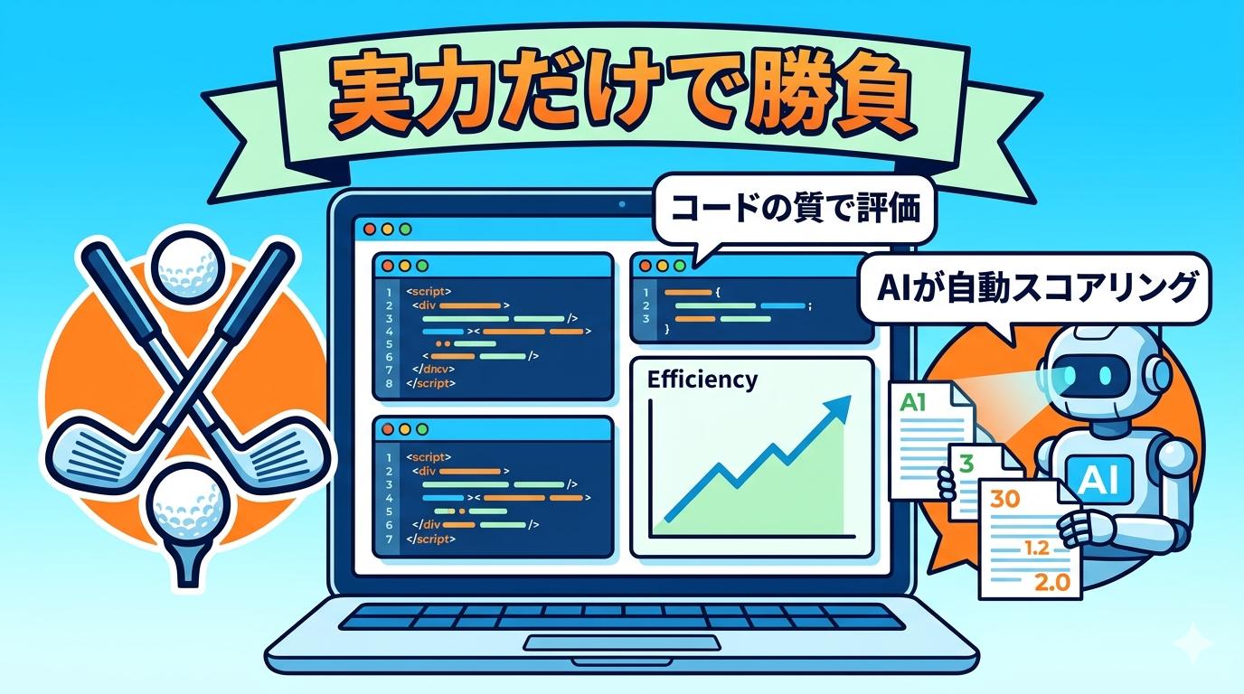 パラメーター・ゴルフ──コードの質でAIが自動スコアリング