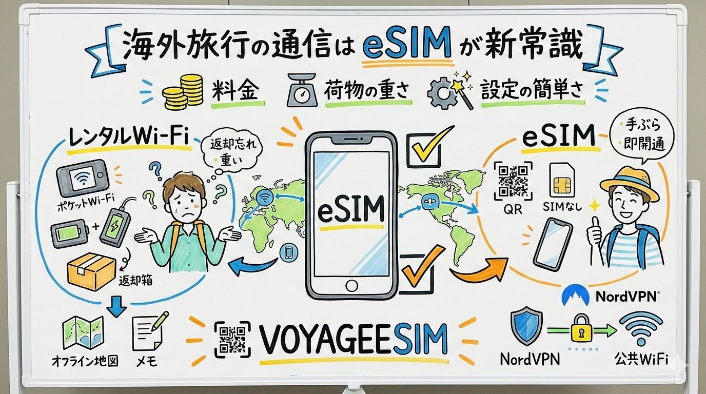 海外旅行の通信環境の準備