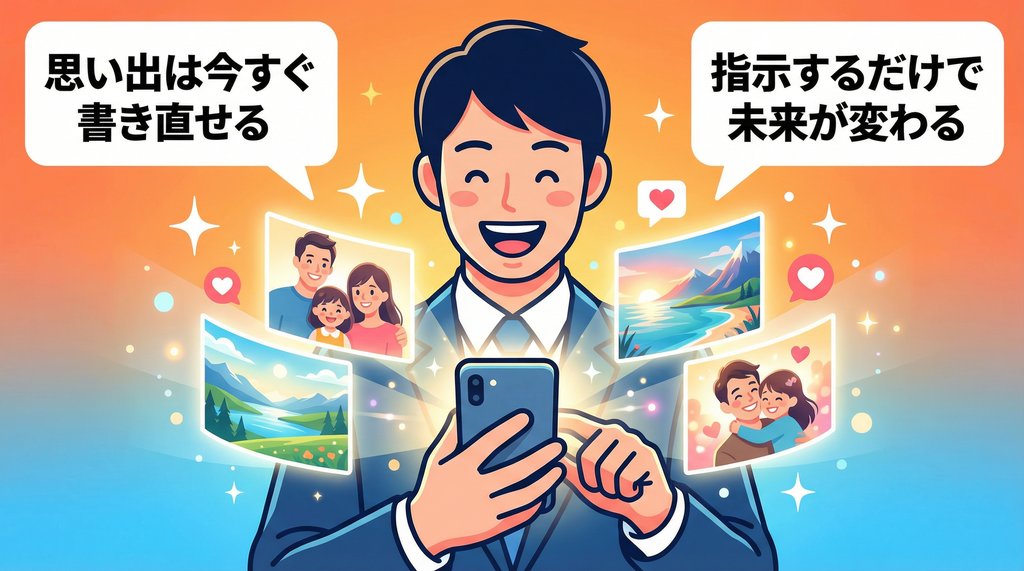 指示するだけで未来が変わる理想の未来イメージ