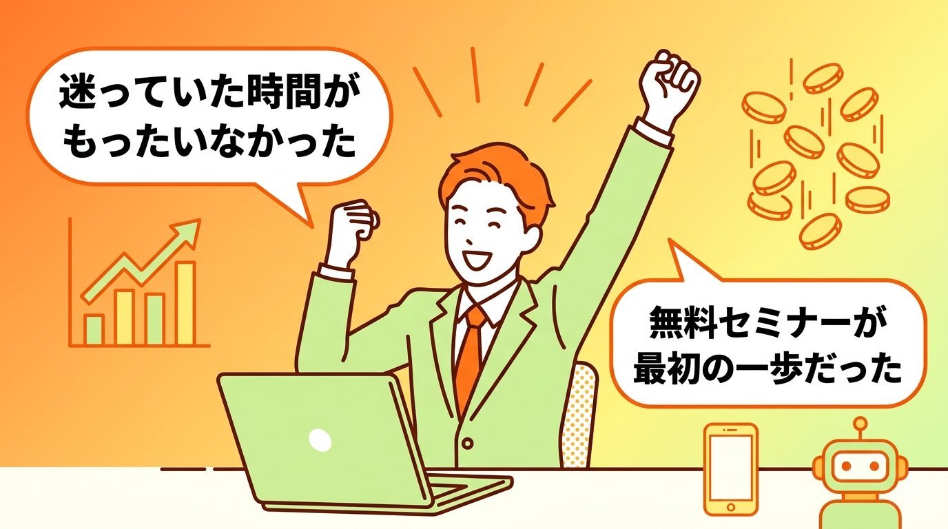 AI副業で成果を出し理想の未来を手に入れたビジネスパーソン